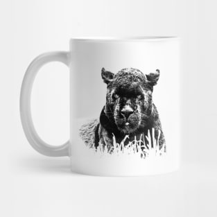 Black jaguar Mug